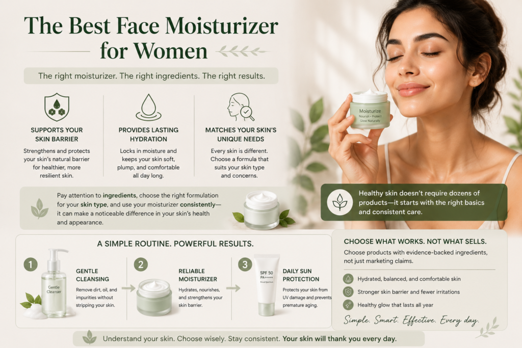 Which Face Moisturizer Is Best for Women? A Complete Guide to Choosing the Right One chatgpt image jul 14, 2026, 01 57 12 pm